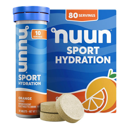 Pastillas Hidratantes Nuun Sport Electrolitos Sabor Naranja Energiza Tu Día