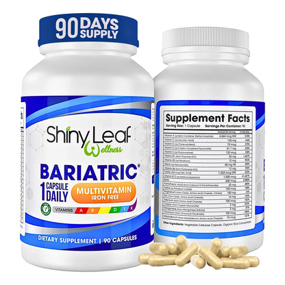 Cápsulas Multivitamínicas Bariátricas Diarias Sin Hierro Para Postcirugía