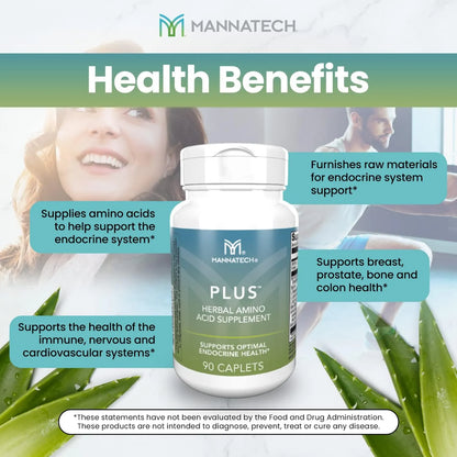 Mannatech Plus 90 Capsulas Nutrientes Esenciales Salud Integral