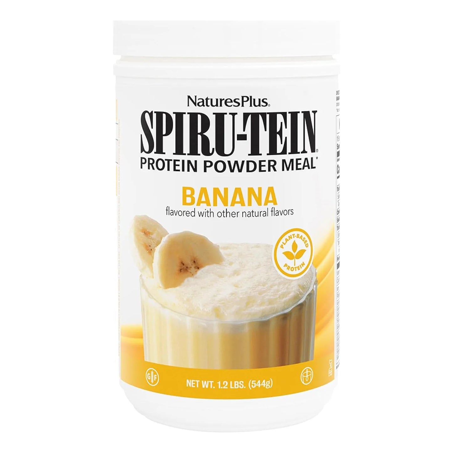 Batido De Plátano Con Proteína De Espirulina En Polvo 1.2 Kg Nutrición Completa