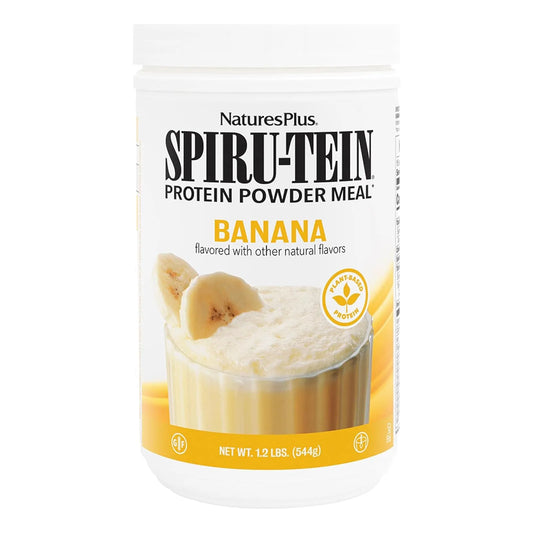 Batido De Plátano Con Proteína De Espirulina En Polvo 1.2 Kg Nutrición Completa