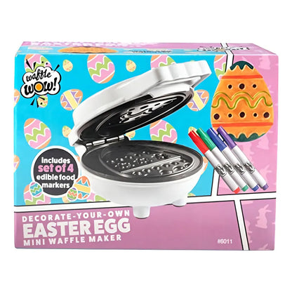 Waflera Eléctrica Waffle Wow Mini Para Gofres En Forma De Huevo De Pascua