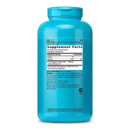 Total Lean CLA 180 Cápsulas Mejora Composición Corporal Tono Muscular Sin Estimulantes
