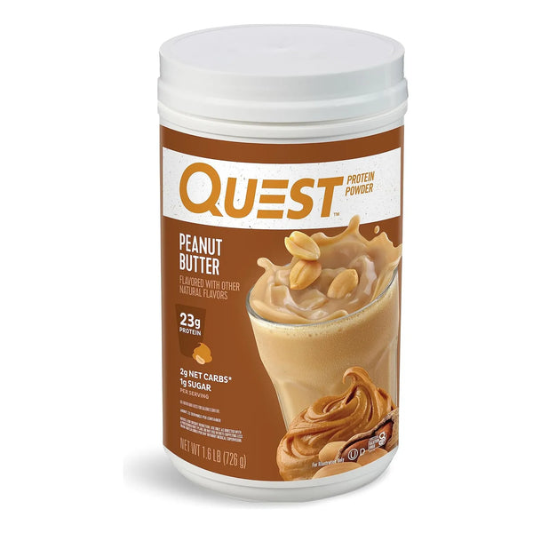 Proteina En Polvo Sabor Mantequilla De Mani Quest Nutrition 450g Baja En Azucar