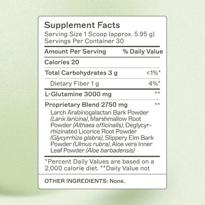 Polvo De Glutamina Dr Amy Myers Reparacion Intestinal Reduce Hinchazon