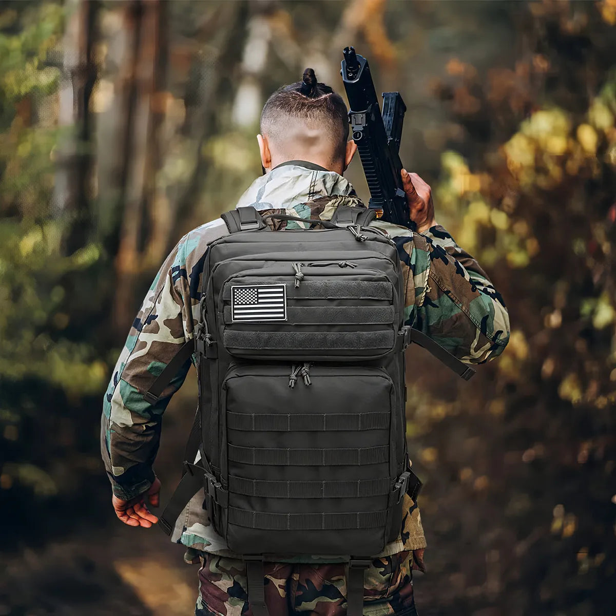 G4free Mochila Tactica Militar 40L 3 Dias Resistente Ajustable Multibolsillos