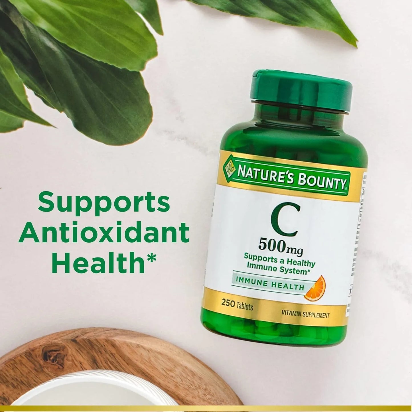 Nature's Bounty Vitamina C 500mg Inmunidad Antioxidante 250 Tabletas - Imagen 3