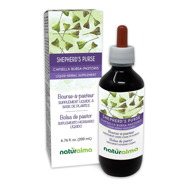 Extracto Liquido De Shepherd S Purse 200Ml Sin Alcohol Vegano