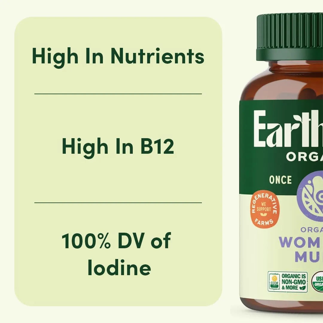 Multivitamínico Diario Para Mujer Con Hierro Y Vitamina B12 19 Vitaminas Energía Y Salud