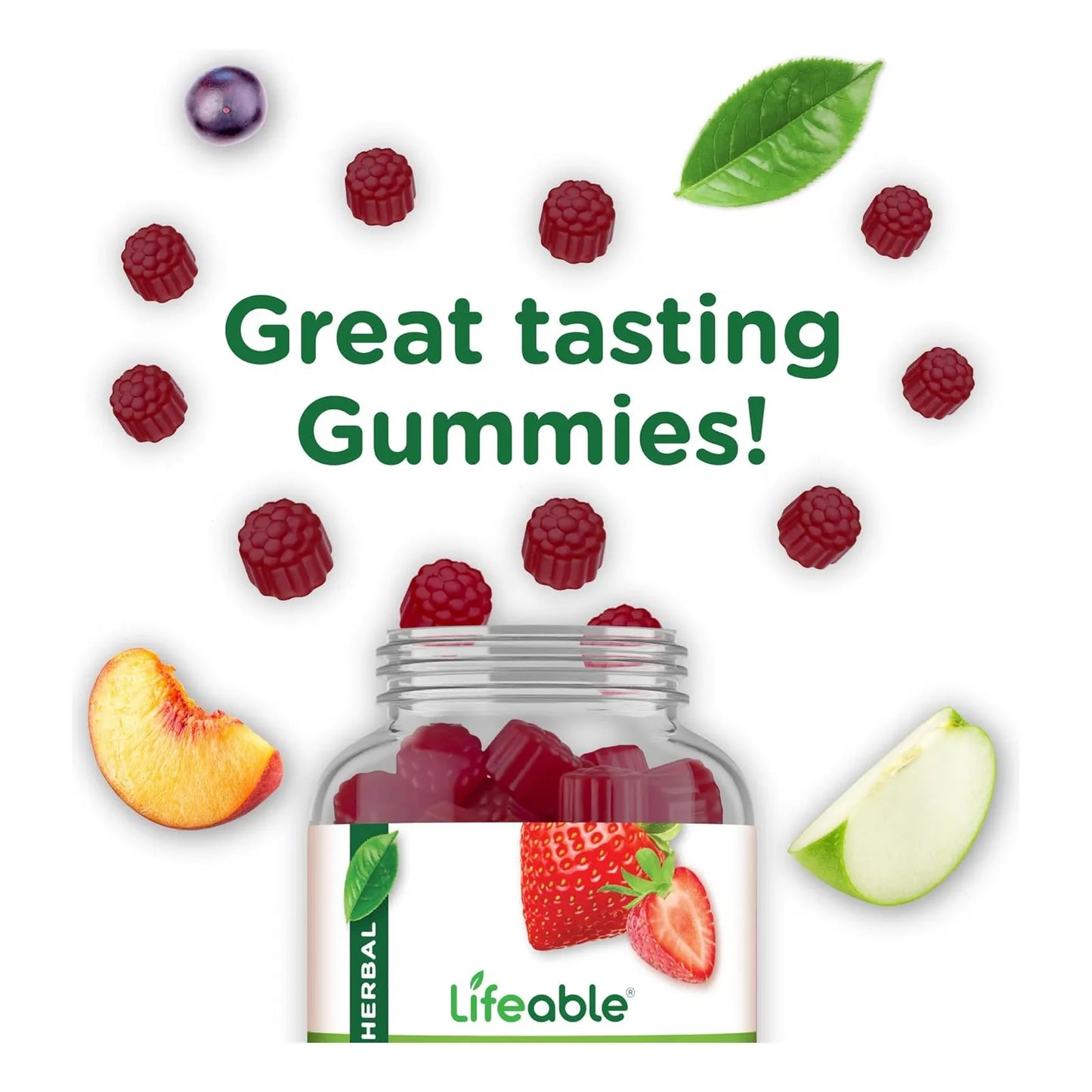 Gomitas De Moringa 4000 Mg Sabor Fresa Antioxidante Refuerza Inmunidad Vegano