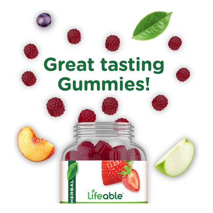 Gomitas De Moringa 4000 Mg Sabor Fresa Antioxidante Refuerza Inmunidad Vegano