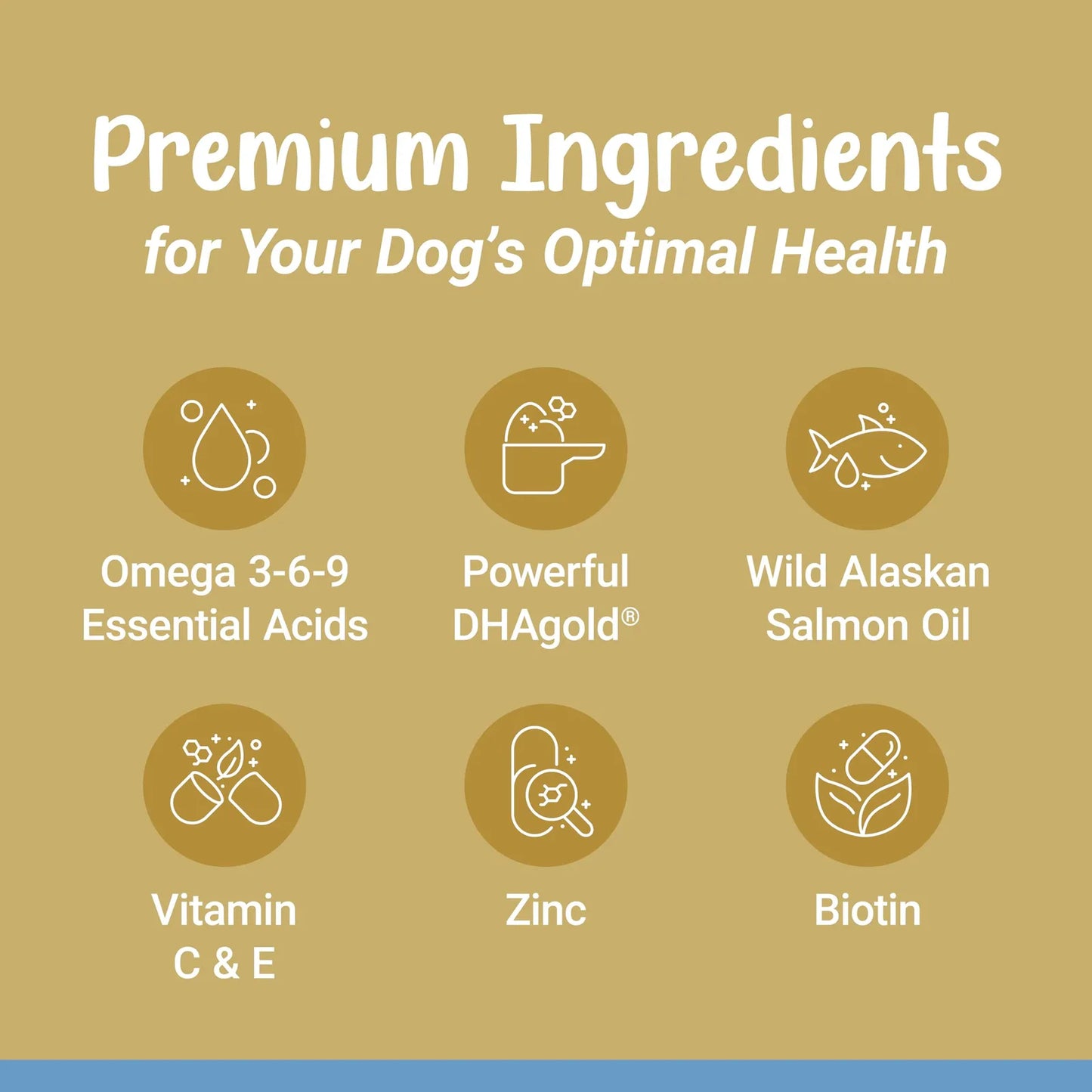 Masticables K9 Innovations Para Perros Sabor Salmón Omega 3 Vitamina C Antipicazón 120 Unidades
