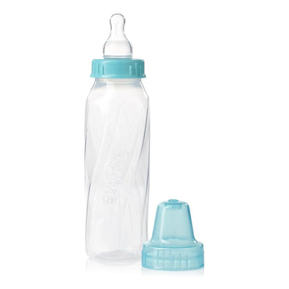 Botellas Plasticas Transparentes Para Bebe 240 Ml Libre De BPA Facil Limpieza