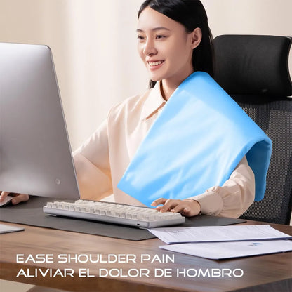 Almohadilla Termica Grande De Vinilo Con 3 Temporizadores Y 4 Ajustes De Temperatura
