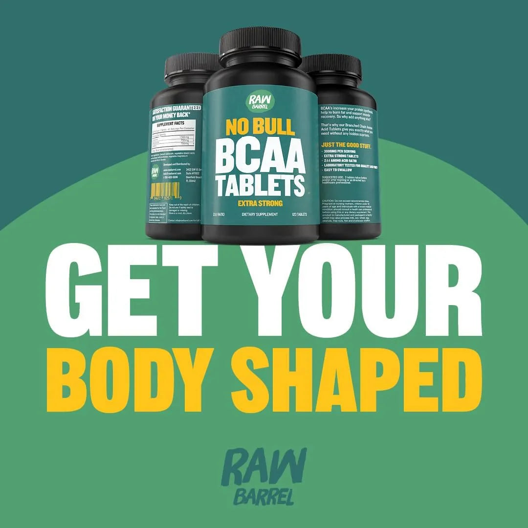 BCAA Extra Fuerte 1000 Mg 2 1 1 120 Tabletas Aminoácidos Musculares
