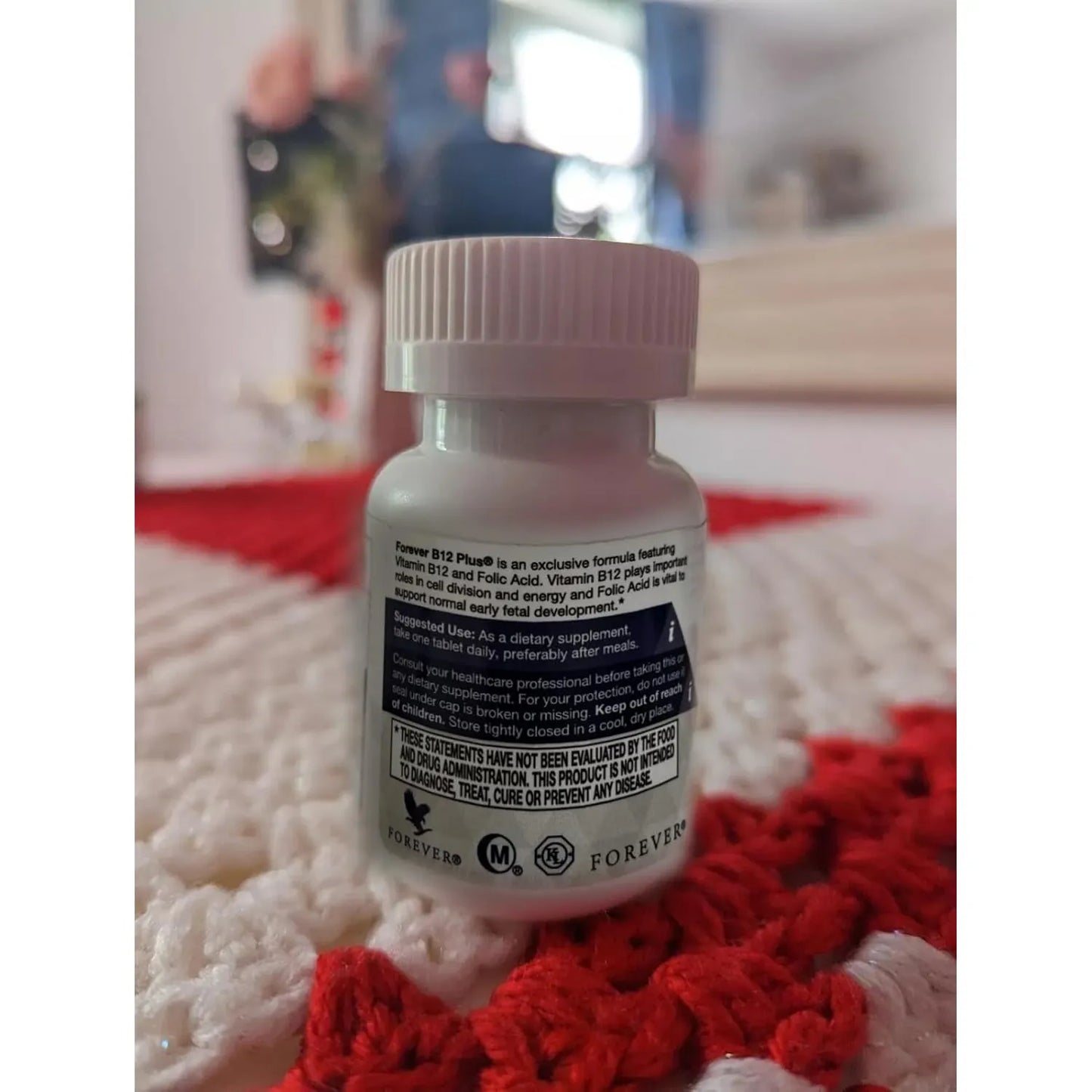 Vitaminas B12 Plus Energizante Apoyo Inmunológico 60 Tabletas Vegano