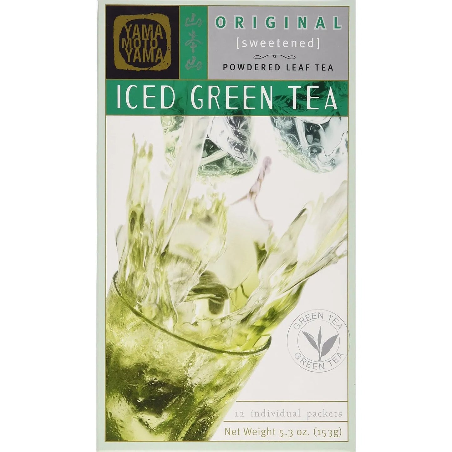Té Verde Helado Endulzado Ligero Yamamotoyama Caja 12 Unidades Natural Y Antioxidante