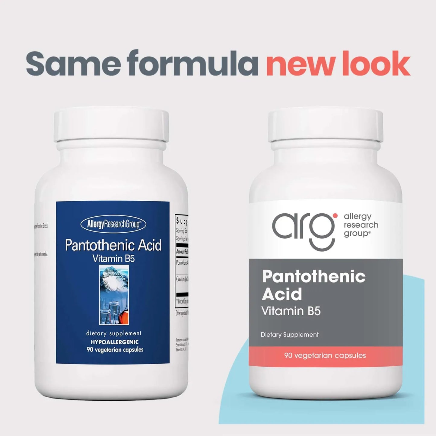 Ácido Pantoténico 500mg 90 Cápsulas Energía Metabolismo Vitamina B5
