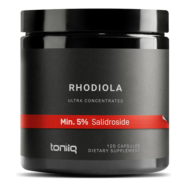 Rhodiola Rosea 600 Mg Triple Potencia 120 Capsulas Toniiq Extracto 5 Salidrosido