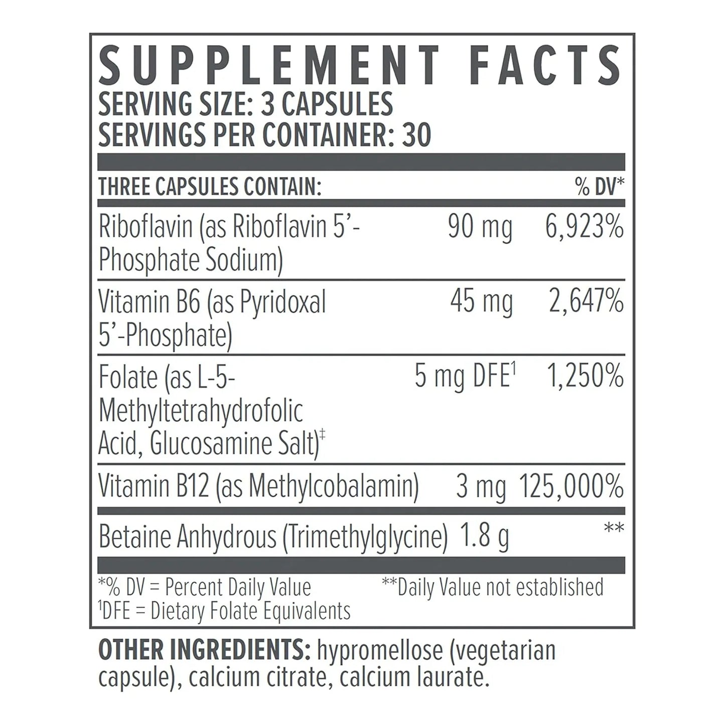 Factores De Metilo Biote Nutraceuticals 90 Caps Mejora Circulacion Y Estado De Animo