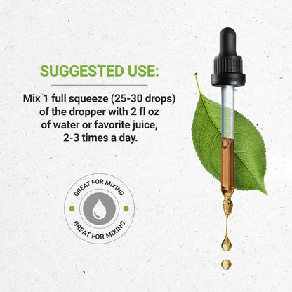 Extracto Liquido Genciana Raiz Seca 60ml Suplemento Natural Sin Alcohol