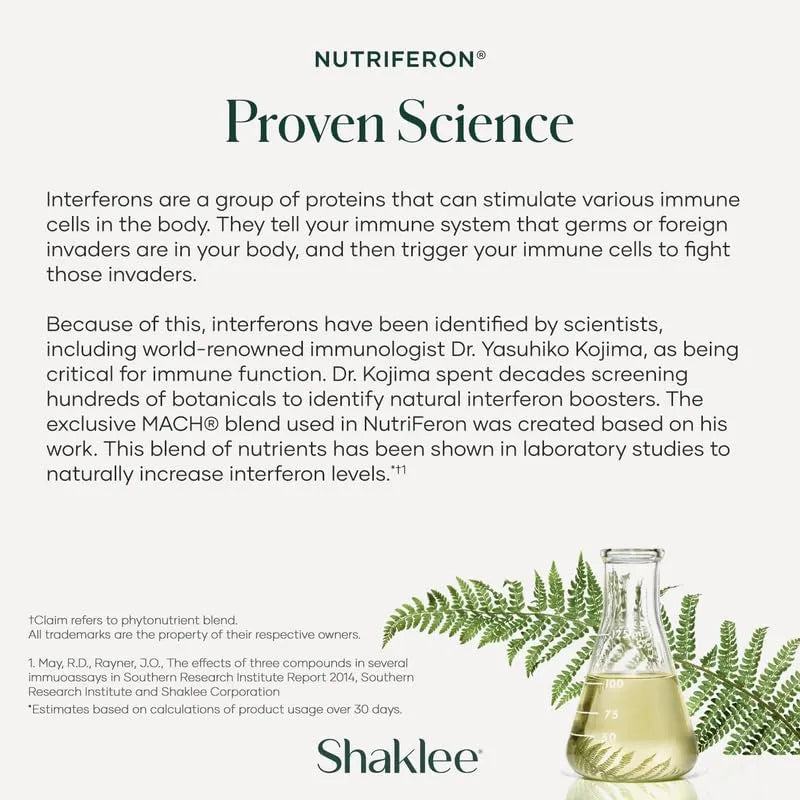 NutriFeron 60 Comprimidos Fórmula Exclusiva Para Aumentar Defensas Inmunes