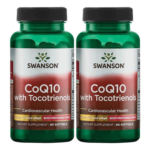 Coenzima Q10 Con Tocotrienoles 200 Mg 60 Cápsulas Blandas