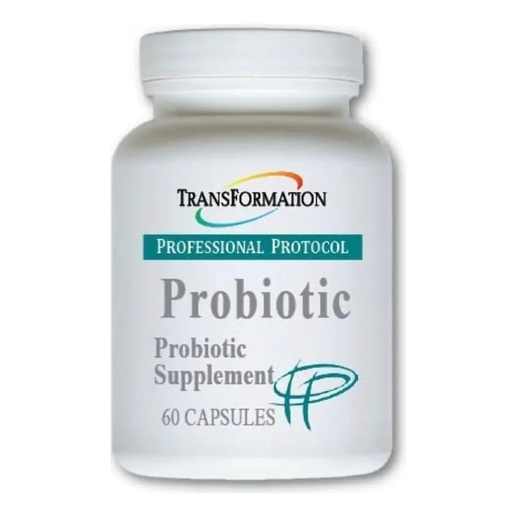 Probiótico Enzimático Transformation Salud Digestiva 60 Cápsulas Alta Potencia