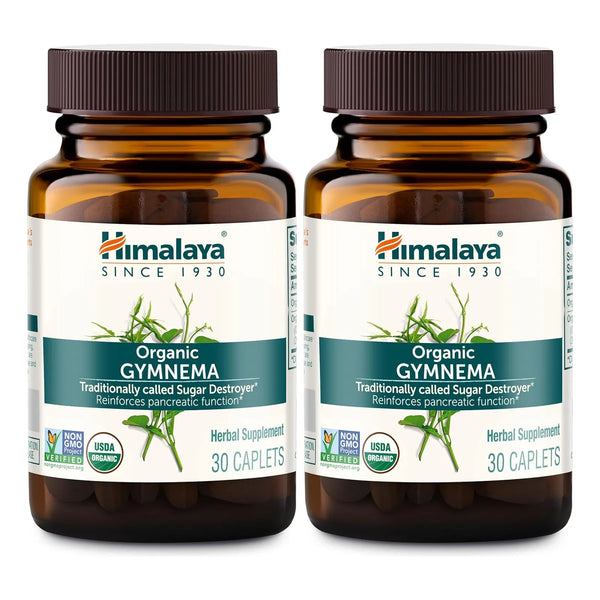 Himalaya Organic Gymnema Sylvestre 700mg Suplemento Herbal Metabolismo Glucosa