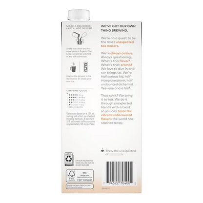 Concentrado Chai Orgánico 946 Ml Paquete Doble Sabores Audaces Y Energía Natural