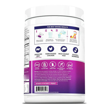 Péptidos De Colágeno Con Ácido Hialurónico Y Vitamina C Para Piel Y Articulaciones