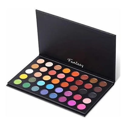 Paleta De Sombras Prism Makeup 12 Tonos Mate Y Brillos Profesional