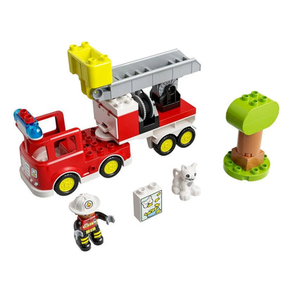 Kit De Construcción Lego Duplo Camión De Bomberos 10969 Con Luces Y Sonido