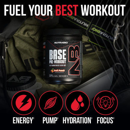 Base Pre Entrenamiento Nutricion Polvo Energia Enfoque Resistencia Hidratacion 30 Porciones