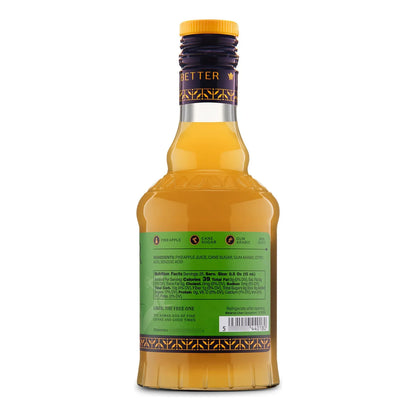 Jarabe De Goma De Piña 360 Ml Premium Para Cócteles Y Postres