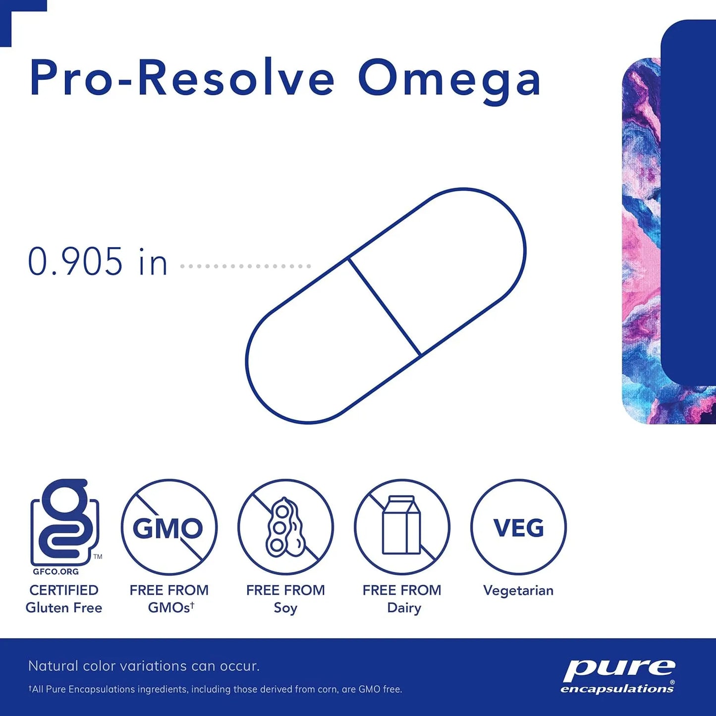 Pure Encapsulations Pro Resolve Omega 60 Capsulas Acidos Grasos Para Corazon E Inmunidad