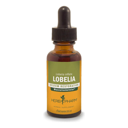 Extracto Liquido De Lobelia Organico 30 Ml Apoyo Muscular Herb Pharm