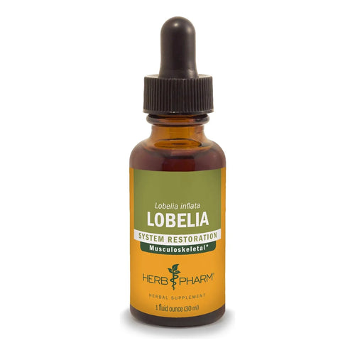 Extracto Liquido De Lobelia Organico 30 Ml Apoyo Muscular Herb Pharm