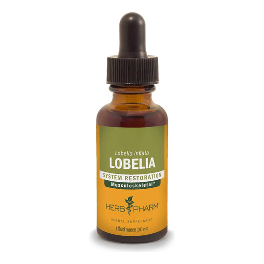 Extracto Liquido De Lobelia Organico 30 Ml Apoyo Muscular Herb Pharm