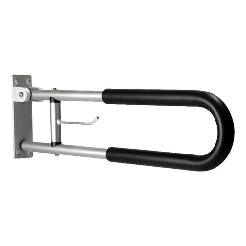 Barra De Seguridad Plegable Antideslizante Para Inodoro 75cm Soporte Ergonomico