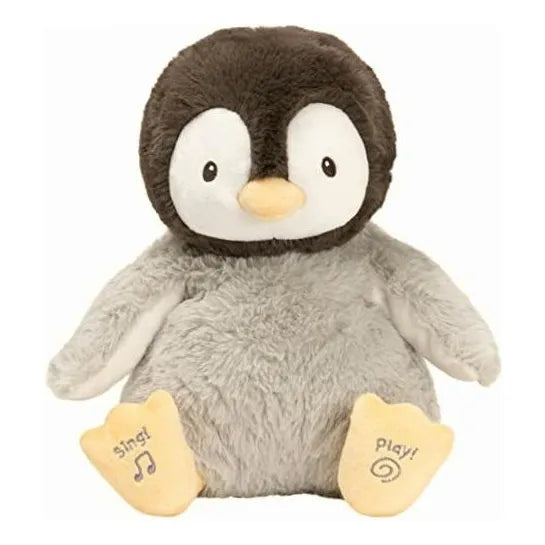 Gund Baby Animated Kissy The Penguin Peluche Interactivo 12 Pulgadas Canta Y Enseña Besos