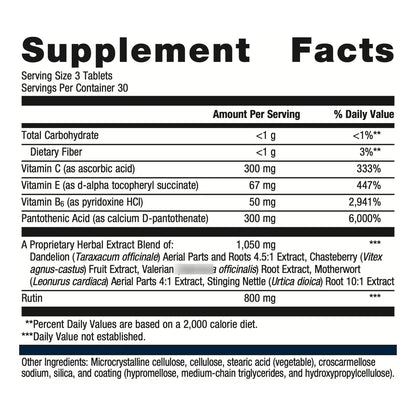 Fem Estroplex 90 Tabletas Equilibrio Hormonal Natural Para Mujeres