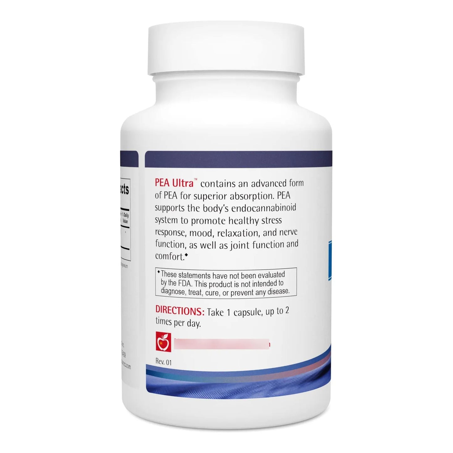 Guisante Ultra Con Levagen 300 Mg Palmitoiletanolamida Alta Absorción 60 Cápsulas