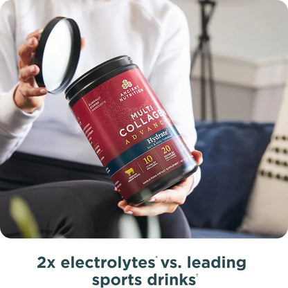 Proteína Multi Colágeno Hidratante Sabor Berry 30 Porciones Hidratación Profunda