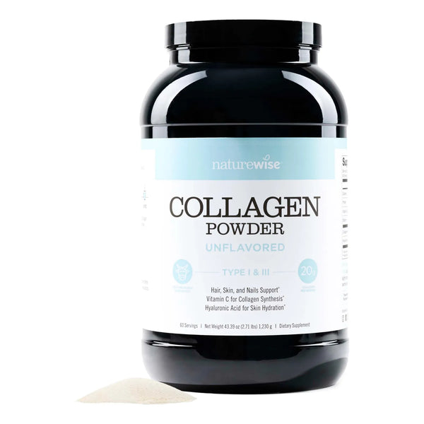 Polvo De Péptidos De Colágeno Con Ácido Hialurónico Y Vitamina C Para Piel Cabello Y Uñas