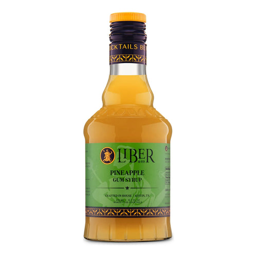 Jarabe De Goma De Piña 360 Ml Premium Para Cócteles Y Postres