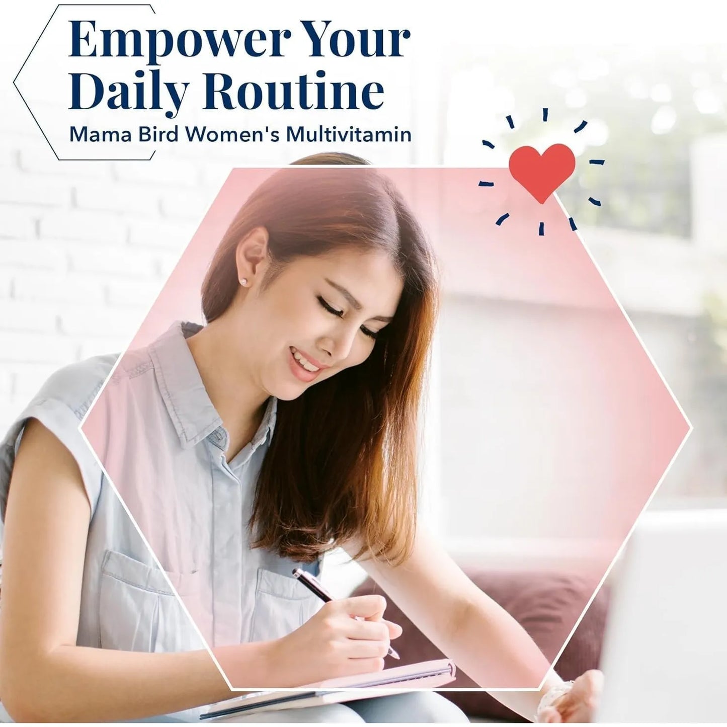 Multivitaminico Mujer Probioticos Metilfolato B12 Soporte Inmunologico Energia Diaria