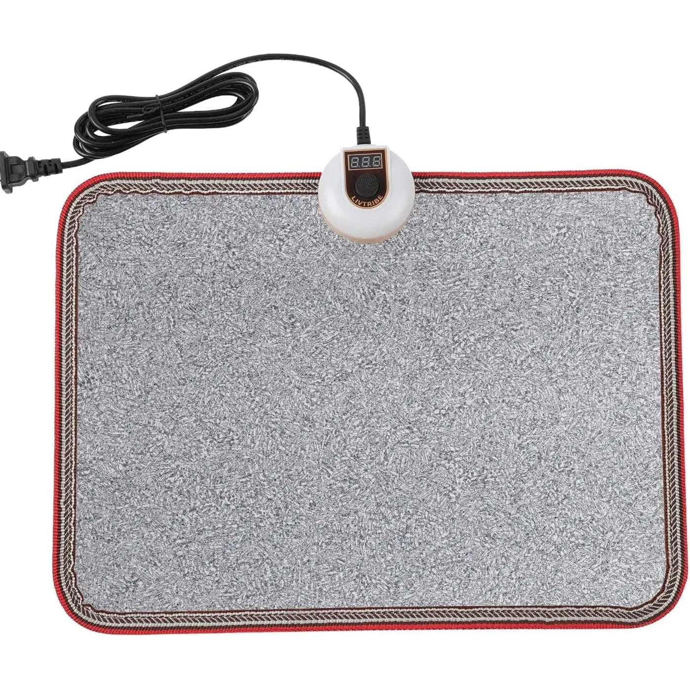 Alfombrilla Termica Electrica Para Pies 110V Calentador De Pies Con Control De Temperatura