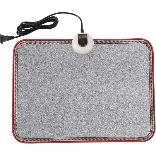Alfombrilla Termica Electrica Para Pies 110V Calentador De Pies Con Control De Temperatura