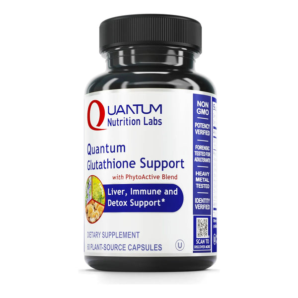 Glutatión Cuántico 60 Cápsulas Antioxidante Celular Y Hepático
